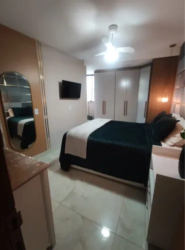 Alugo apartamento anual em Guarapari. Mobiliado, 3 suítes, ar condicionado.