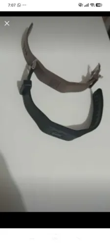 bracelete double fir power magnética e-energy by nipponflex preto/ marron