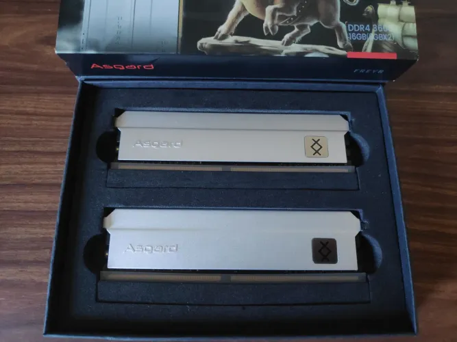 Memória RAM DDR4 Asgard Freyr T3 16GB (2x8GB) 3600mhz CL14 Samsung B-DIE