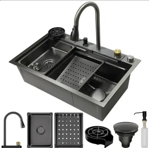 Cuba gourmet inox preta