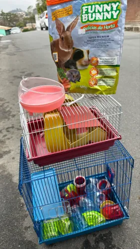 Gaiola para hamster