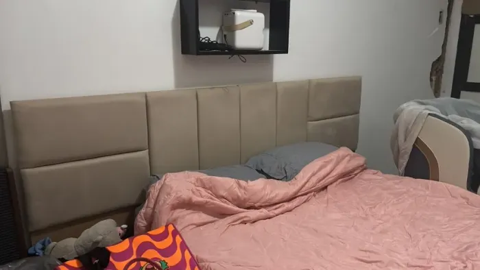 Cabeceira Suspensa Cama Led Malibu