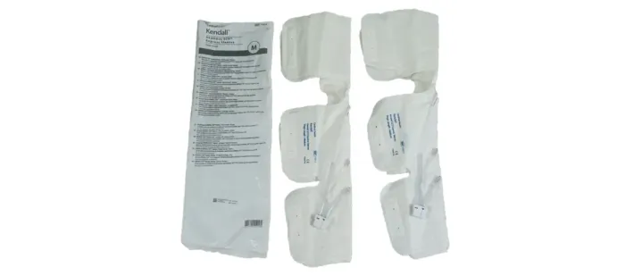 Perneira Compressiva Express SCD Tamanho M até a Coxa Par Kendall - Cardinal Health