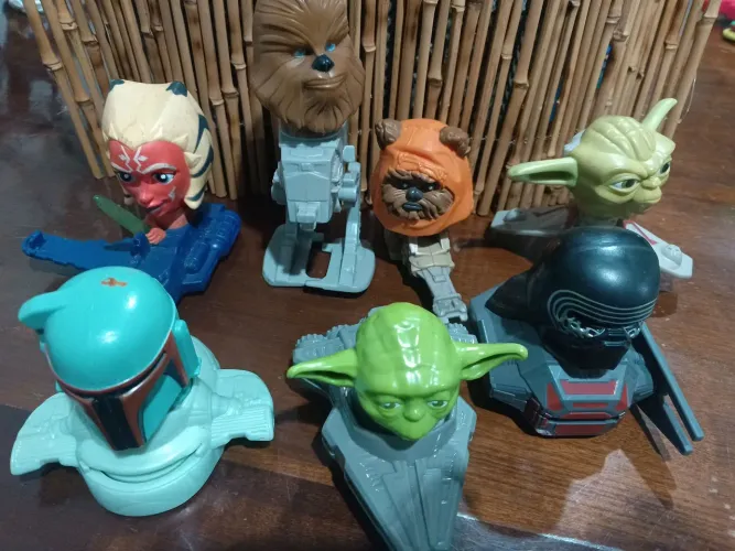 7 Bonecos do Star Wars 