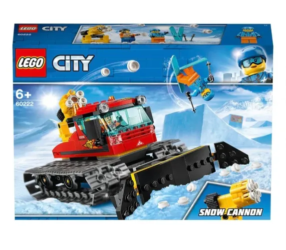 Lego city trator limpa neve