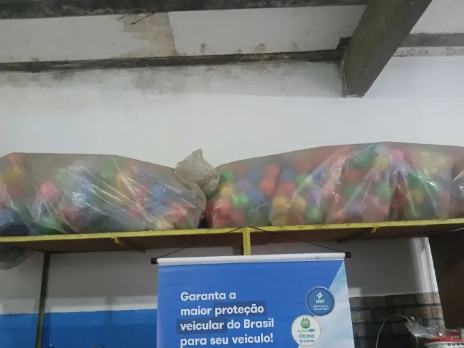 400 bolinha colorida