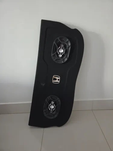 Tampo porta malas Honda fit + alto falantes