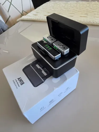 Microfone de Lapela sem fio Ulanzi AM18
