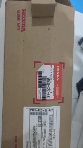 Vendo par de retrovisor original fan 150/125 2010 até 2013