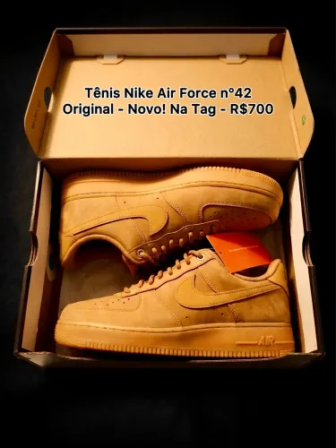Tênis Nike Air Force Caramelo