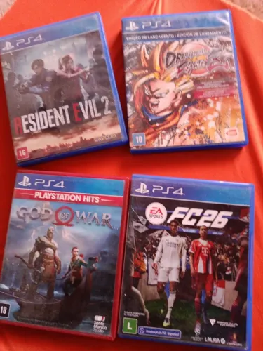 Vendo jogos de ps4