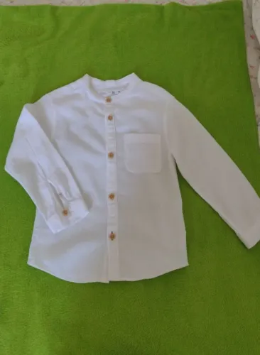 Camisa social infantil Zara