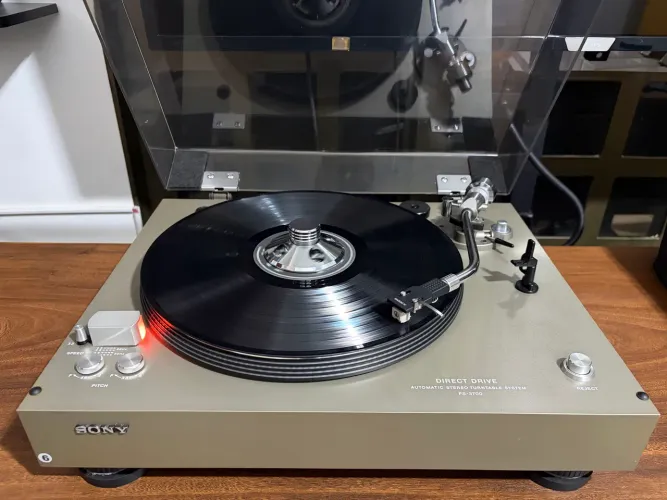 Toca Discos Sony PS-3700 Vintage - Impecável - Único À Venda No Brasil