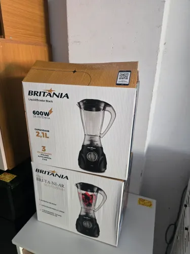 Liquidificador Britânia 2,1 L 3 VELOCIDADES+ pulsar
