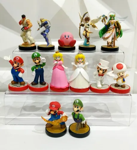 Coleção Amiibo Super Smash Bros  Nintendo Switch Figuras Interativas