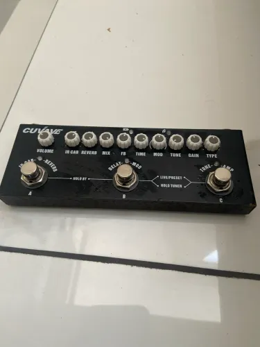 Cuvave Cube Baby Pedaleira Digital Portátil - Multi-efeitos com Distorção para Guitarra