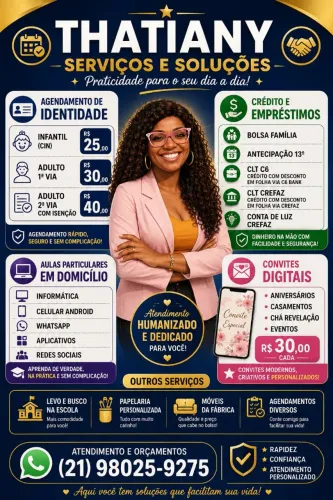 Thatiany serviços e soluções 
