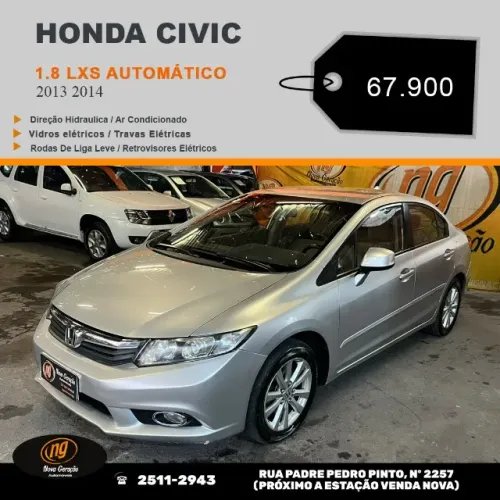 Honda Civic Sedan LXS 1.8/1.8 Flex 16V Aut. 4P 2014