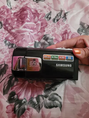 filmadora digital Samsung preta ler descrição 