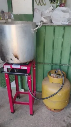 Fogão industrial 1 boca de ALTA pressão, NOVO, garantia e entrega GRÁTIS**
