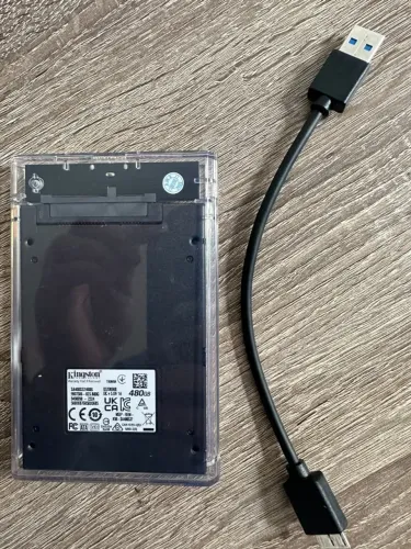 Ssd Kingston 480gb Preto + Case