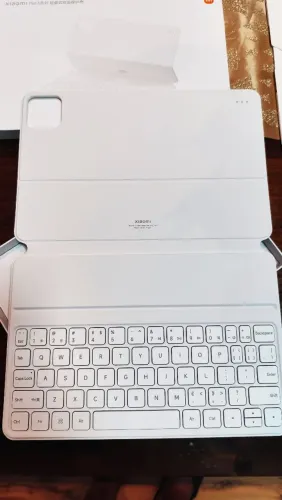 Case Teclado Original Xiaomi Pad 6 - Branca - Nova 