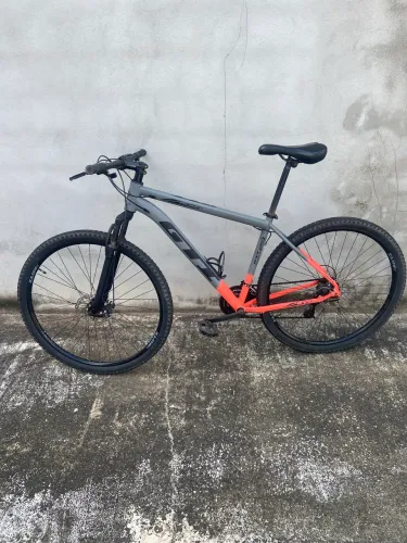 BICICLETA GTI - CINZA TAM. 19