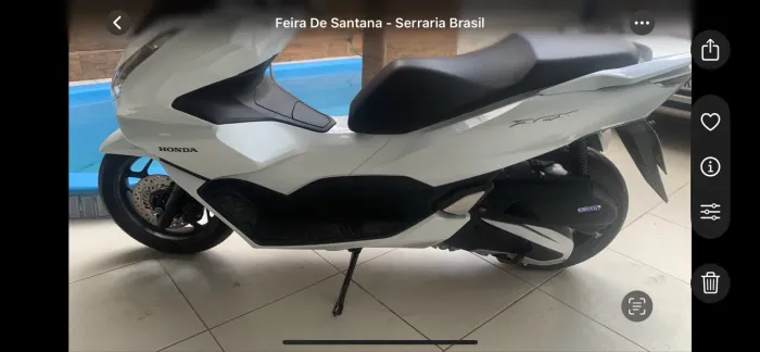 PCX   Branca ABS.  Zap 75 9  *