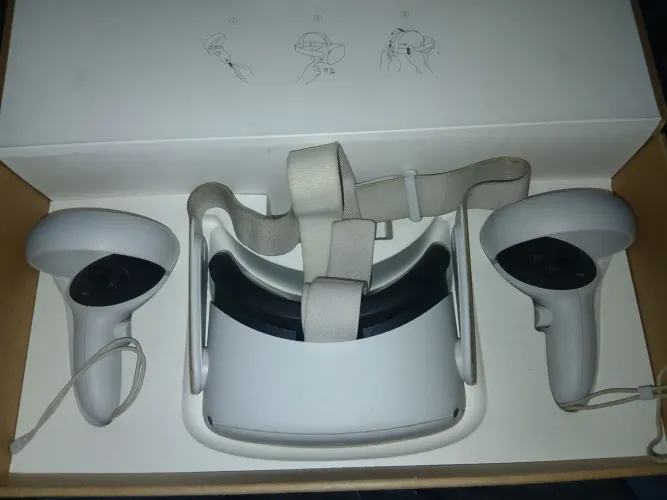 Meta Quest 2 128GB VR Completo - Semi-Novo