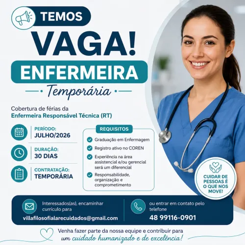 Vaga temporária 