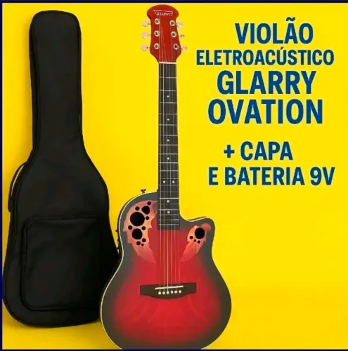 Violao elétrico acústico