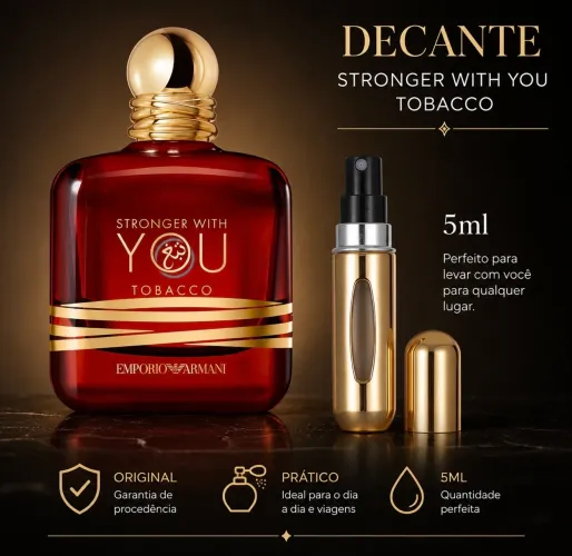 Decant Stronger With You edição especial 5ml - Perfume 100% Original