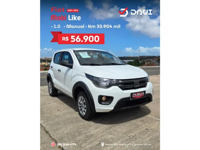 Fiat Mobi Like 1.0 Fire Flex 5P. 2025