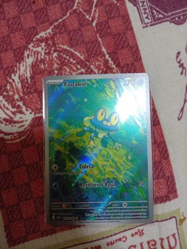 Carta Pokémon Original 088/086 Froakie Full Art