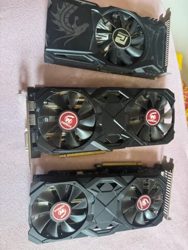 3 placas de vídeo