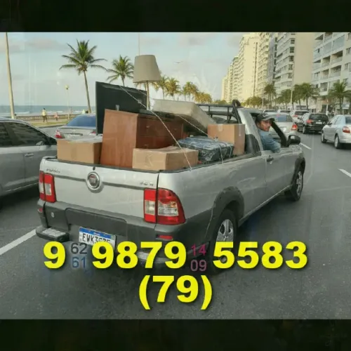 frete em carro aberto, atendimento rápido hoje!