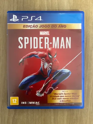 Spider Man ps4 mídia física original