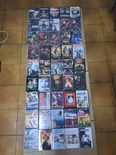 Lote filmes brinquedo assassino, a hora do pesadelo entre outros