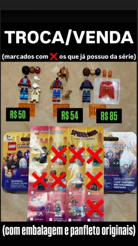 Lego minifigures Spider-Verso do Homem-Aranha