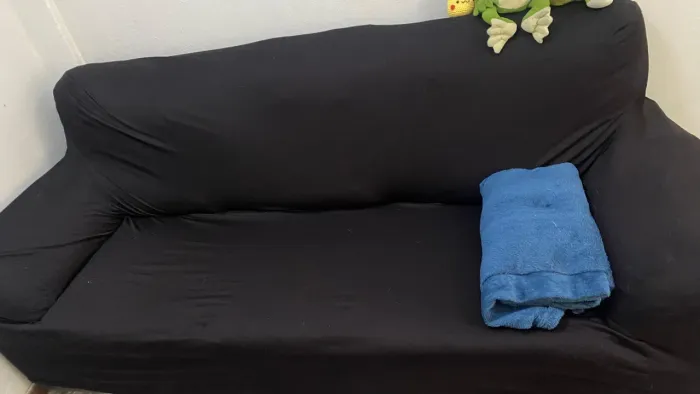 Sofá usado para sair rápido