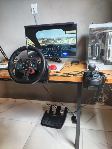 Volante logitech g29 + câmbio