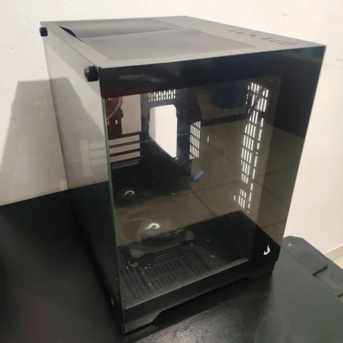 Gabinete aquário preto 