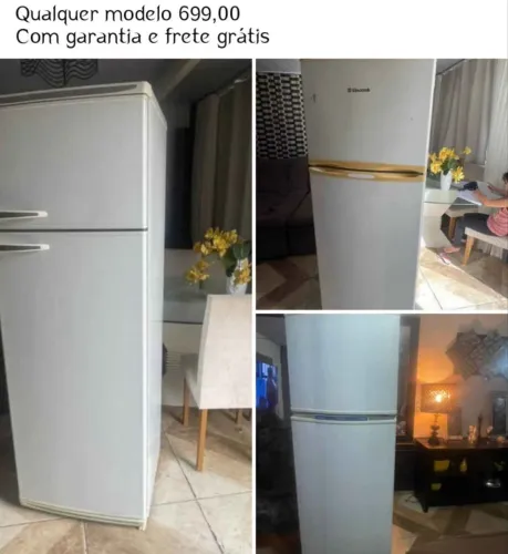 Geladeira qualquer modelo da foto 699