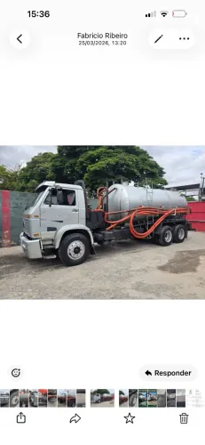 Alugo caminhão de sucção 