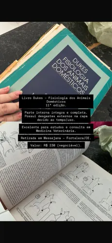 Livro de veterinária fisiologia Dukes 