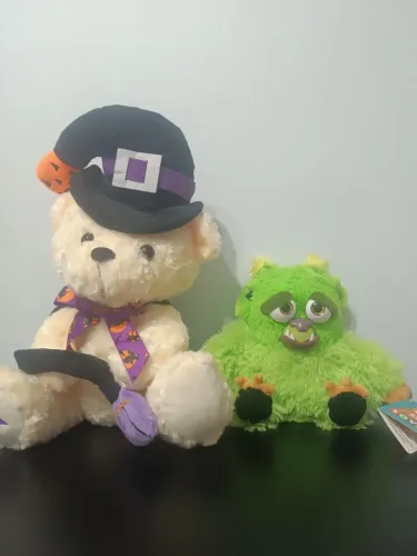 Kit de 2 Pelúcias de Halloween