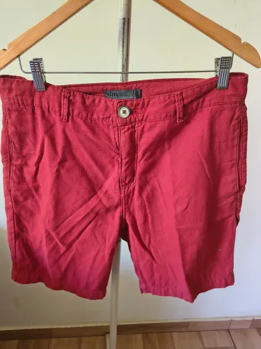 Bermuda Masculina Bordô Simples Reserva 42