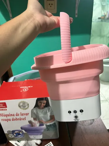 Mini Máquina de lavar roupa portátil 