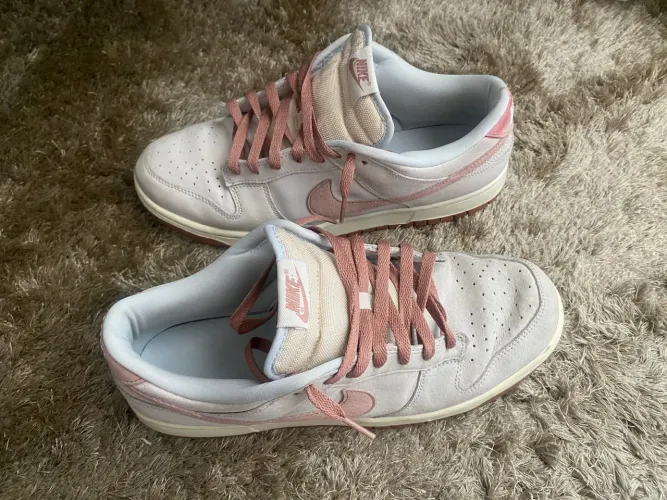 Tênis Nike Dunk Low Fossil Rose, tamanho: 42/43