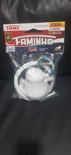 Chuveiro Elétrico FAME 6.800W 220V 4 TEMPERATURAS, NOVINHO NA CAIXA